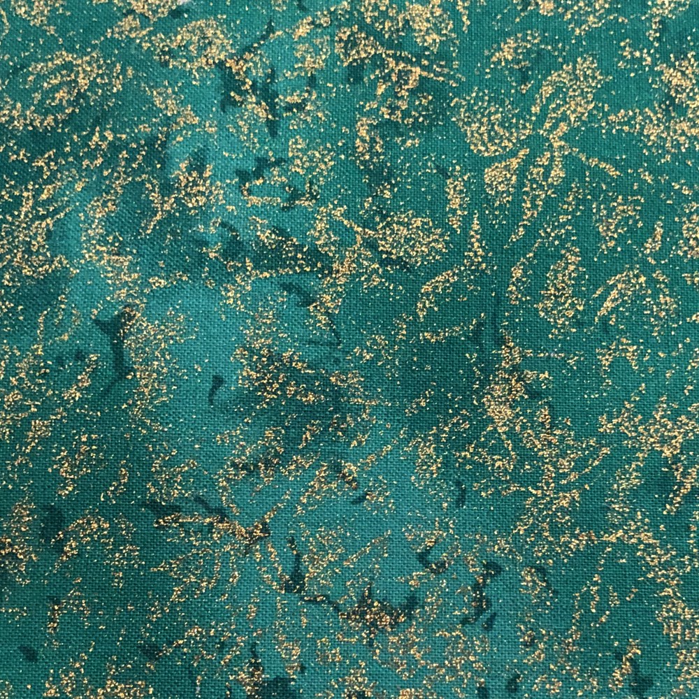 Personalised Santa Sack Green Glitter Embroidery