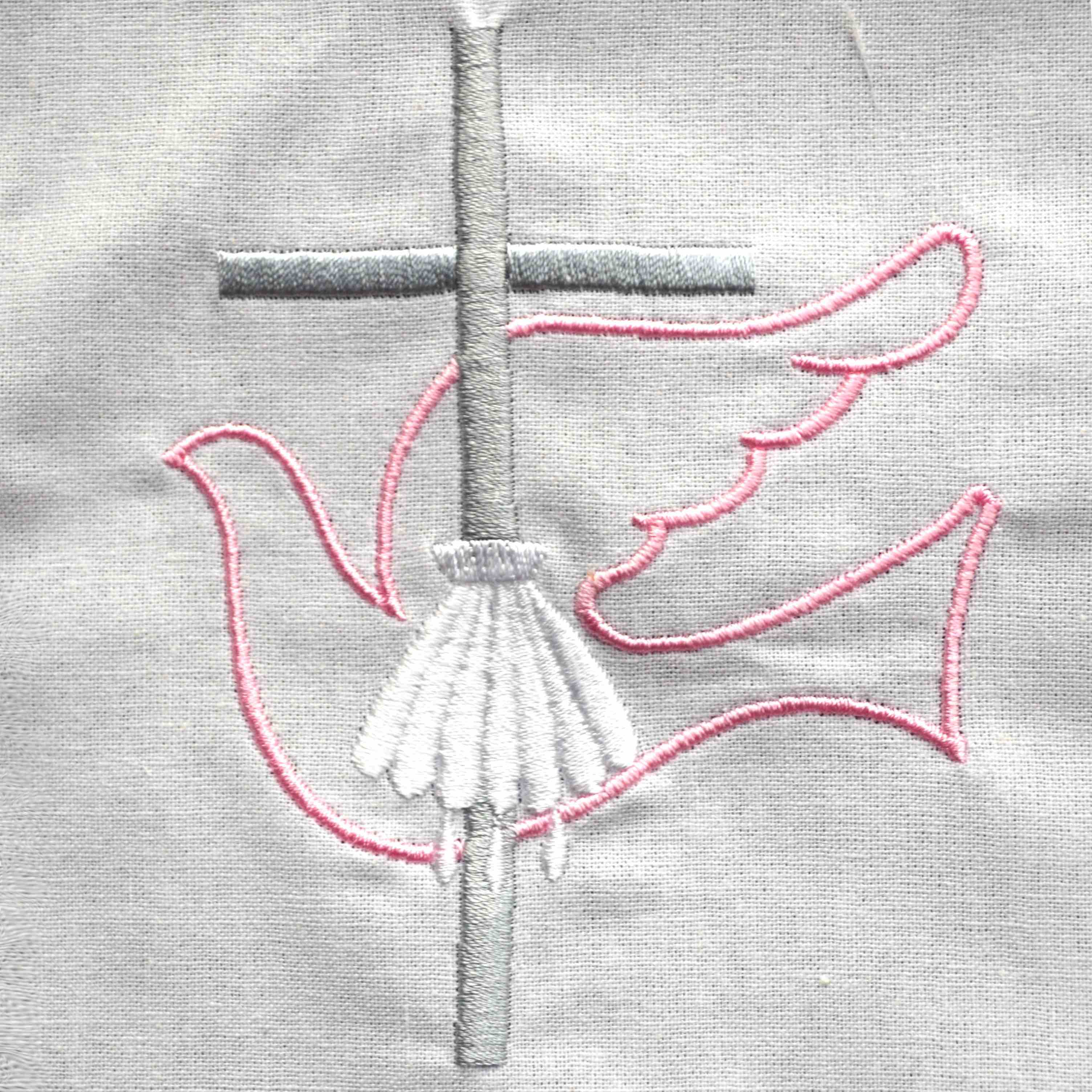 Embroidery Baptism Stole Symbol